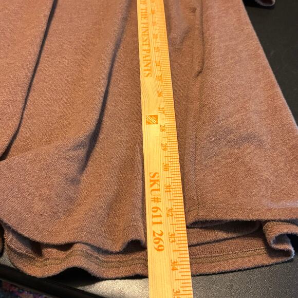 Beeson River Brown Sweater Dress Small Long Sleeve Soft Knit A-Line Fall Casual - Picture 4 of 6